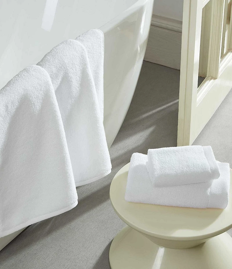 Calvin Klein Entwine Solid Cotton Terry 3-Piece Bath Towel Set