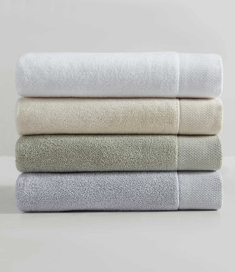Calvin Klein Entwine Solid Cotton Terry 3-Piece Bath Towel Set