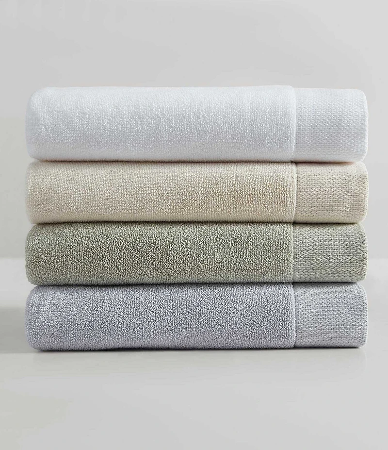 Calvin Klein Entwine Solid Cotton Terry 3-Piece Bath Towel Set
