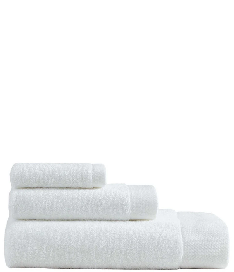 Calvin Klein Entwine Solid Cotton Terry 3-Piece Bath Towel Set