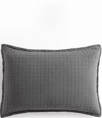 Calvin Klein Essential Garment Washed Cotton Jacquard Sham