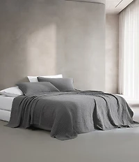 Calvin Klein Essential Garment Washed Cotton Jacquard Sham
