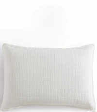 Calvin Klein Essential Garment Washed Cotton Jacquard Sham