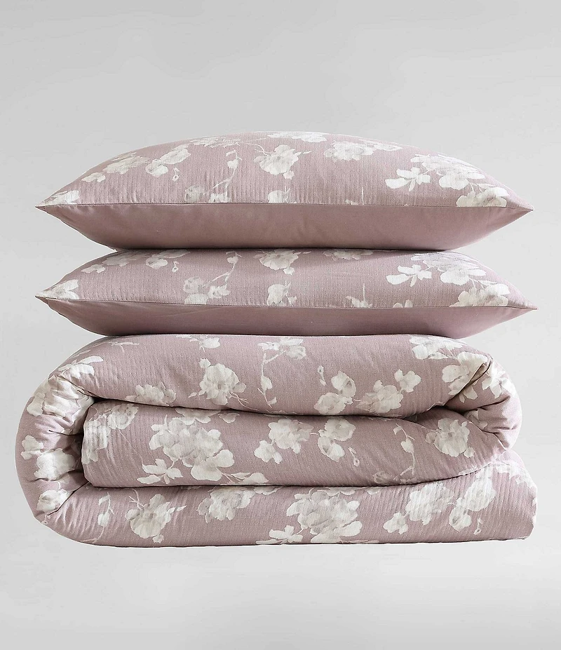 Calvin Klein Eternity Floral Cotton Gauze Duvet Cover Mini Set