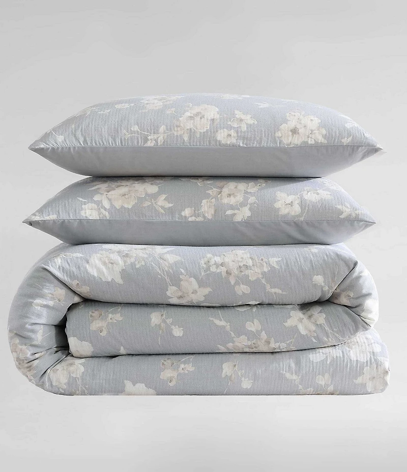 Calvin Klein Eternity Floral Cotton Gauze Duvet Cover Mini Set