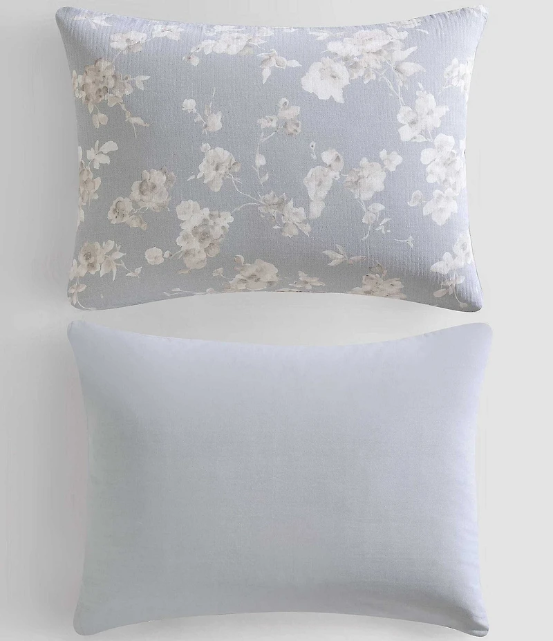 Calvin Klein Eternity Floral Cotton Gauze Duvet Cover Mini Set