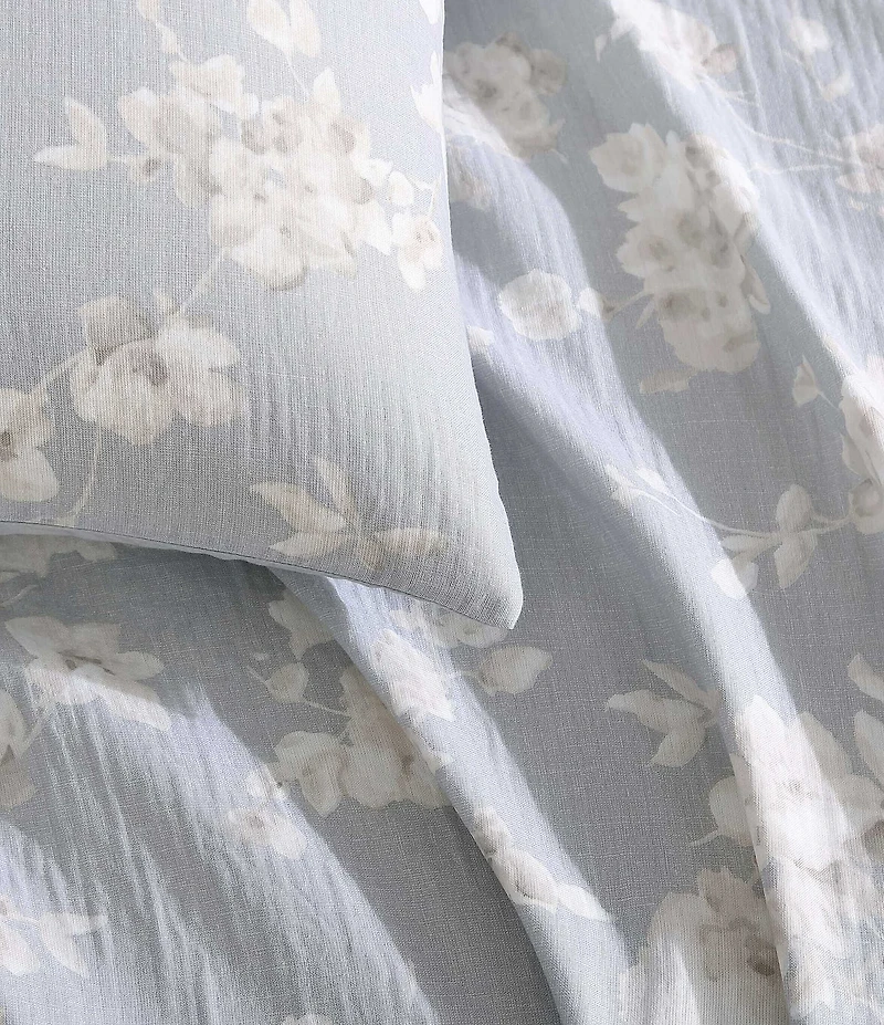 Calvin Klein Eternity Floral Cotton Gauze Duvet Cover Mini Set