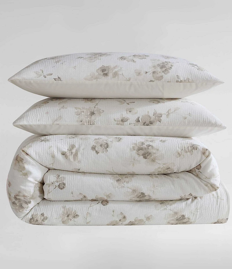 Calvin Klein Eternity Floral Cotton Gauze Duvet Cover Mini Set