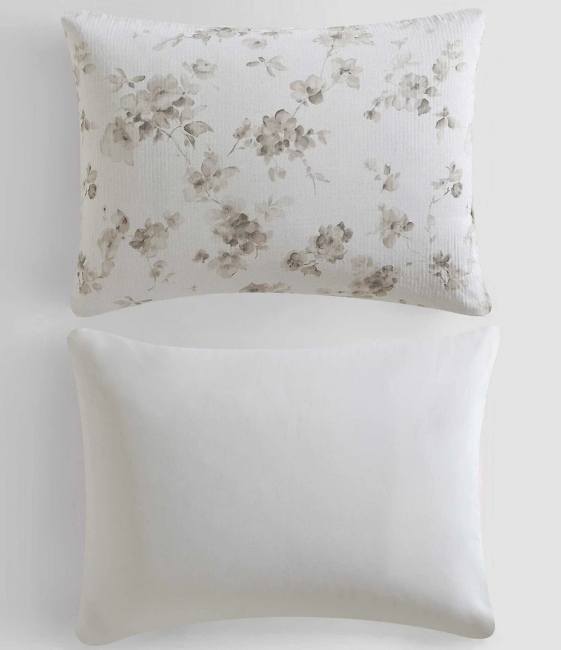 Calvin Klein Eternity Floral Cotton Gauze Duvet Cover Mini Set