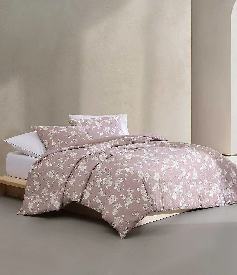 Calvin Klein Eternity Floral Cotton Gauze Mini Comforter Set