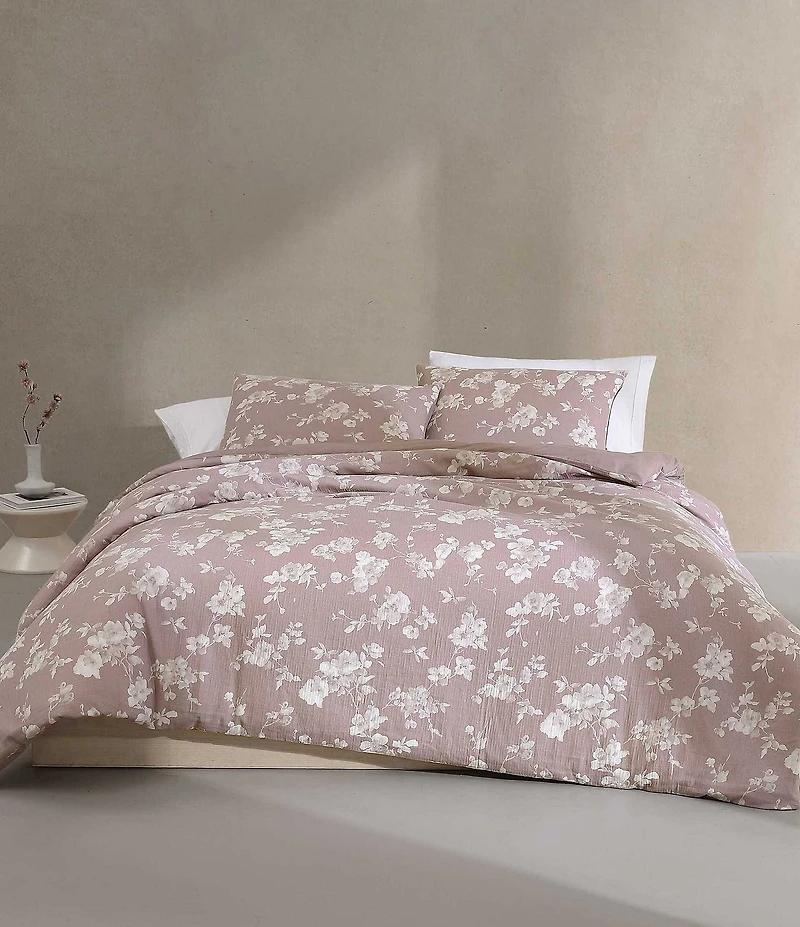 Calvin Klein Eternity Floral Cotton Gauze Mini Comforter Set