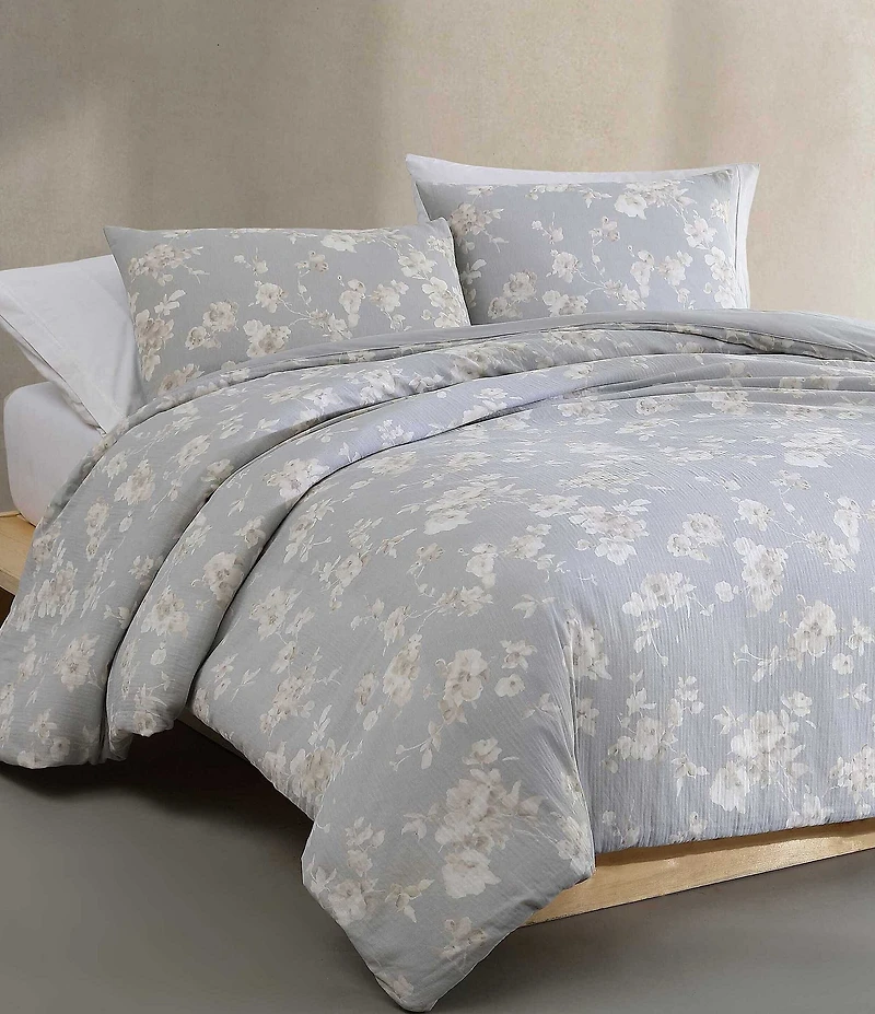 Calvin Klein Eternity Floral Cotton Gauze Mini Comforter Set