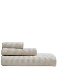 Calvin Klein Eternity Solid Cotton Terry 3 Piece Bath Towel Set
