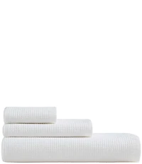 Calvin Klein Eternity Solid Cotton Terry 3 Piece Bath Towel Set