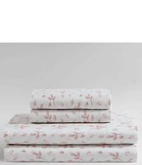 Calvin Klein Falling Petals 300-Thread Count Sateen Sheet Set