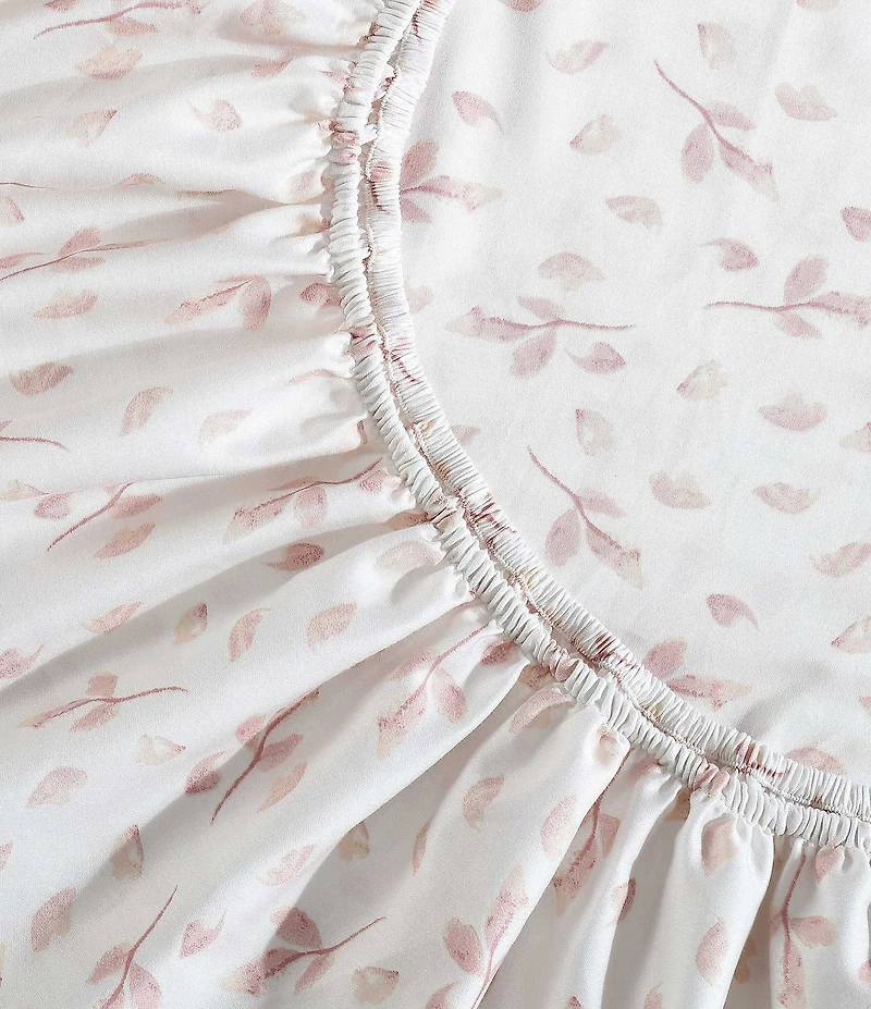 Calvin Klein Falling Petals 300-Thread Count Sateen Sheet Set