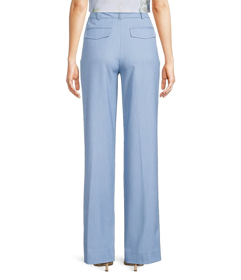Calvin Klein Faux Denim Straight Pants