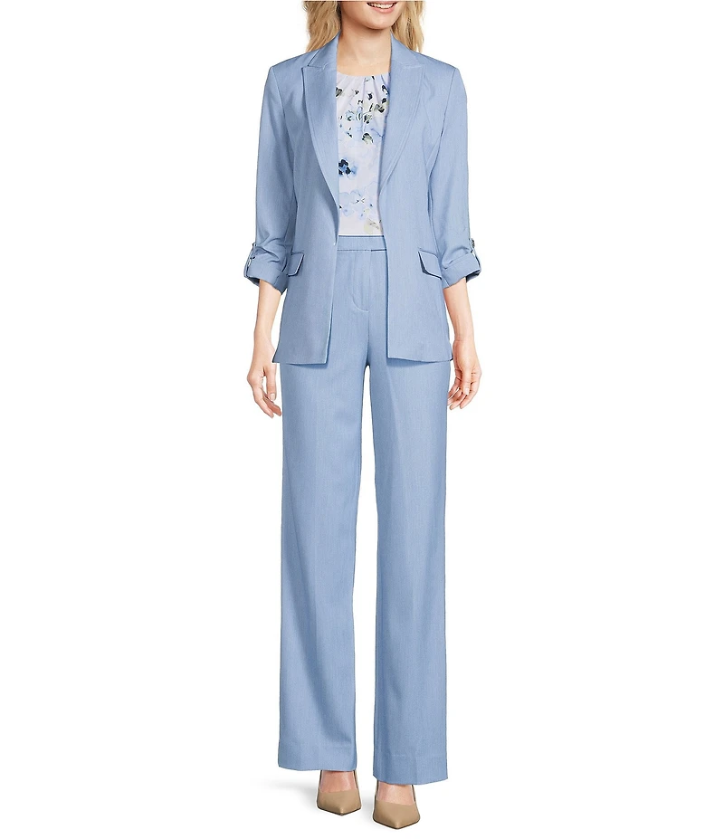 Calvin Klein Faux Denim Straight Pants
