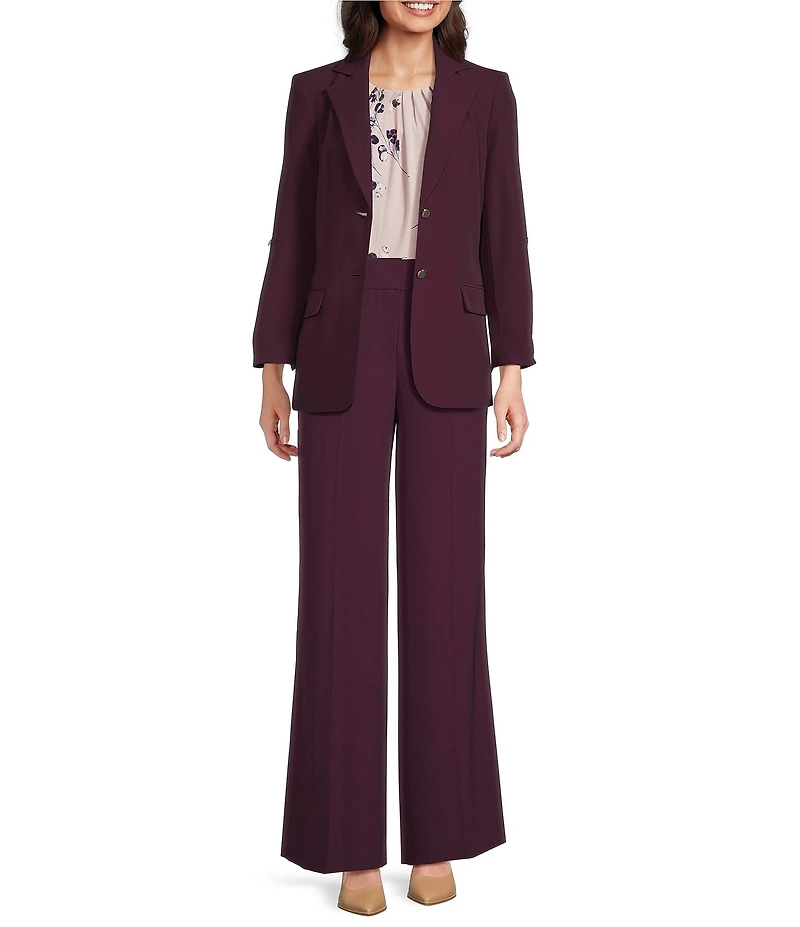 Calvin Klein Floral Printed Jersey Sleeveless Pleat Neck Cami