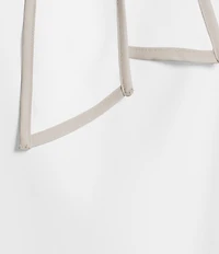 Calvin Klein Georgette Tie Neck Sleeveless Top