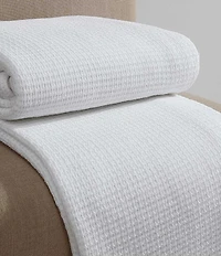 Calvin Klein Honeycomb Textured Cotton Bed Blanket