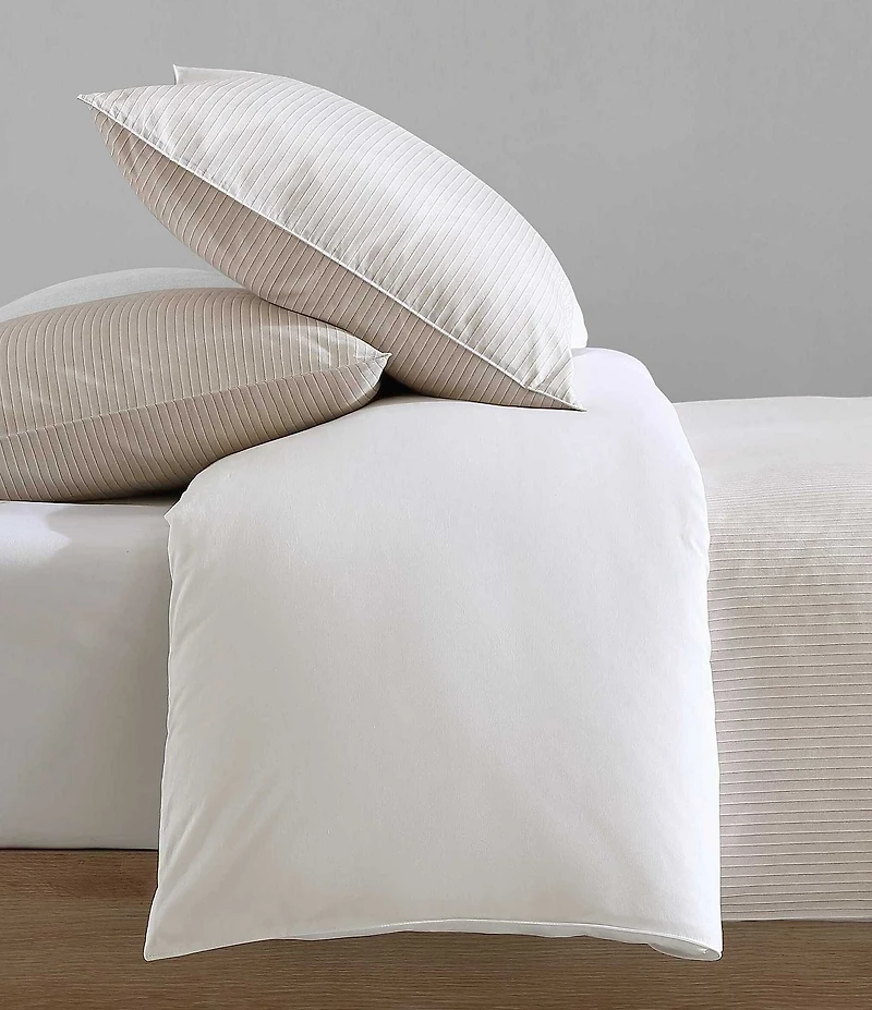 Calvin Klein Ikat Pinstripe Cotton Percale Comforter Mini Set
