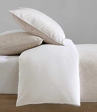 Calvin Klein Ikat Pinstripe Cotton Percale Comforter Mini Set