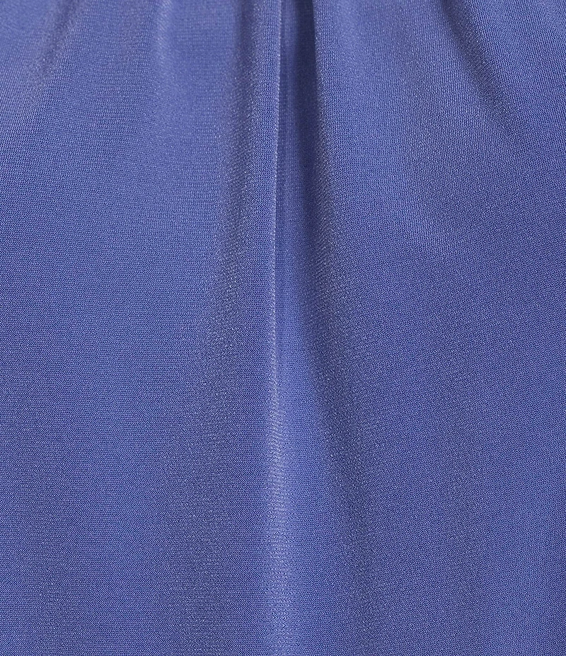 Calvin Klein Knit Jersey Pleated Crew Neck Sleeveless Cami