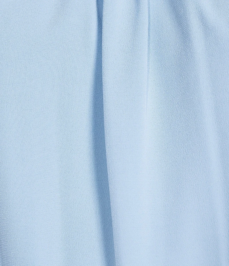 Calvin Klein Knit Jersey Pleated Crew Neck Sleeveless Cami Top