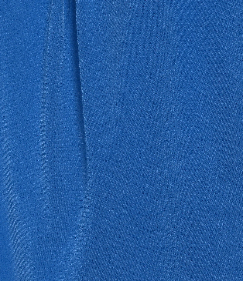 Calvin Klein Knit Jersey Pleated Crew Neck Sleeveless Cami Top