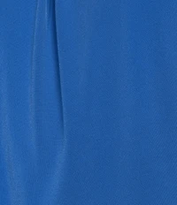 Calvin Klein Knit Jersey Pleated Crew Neck Sleeveless Cami Top