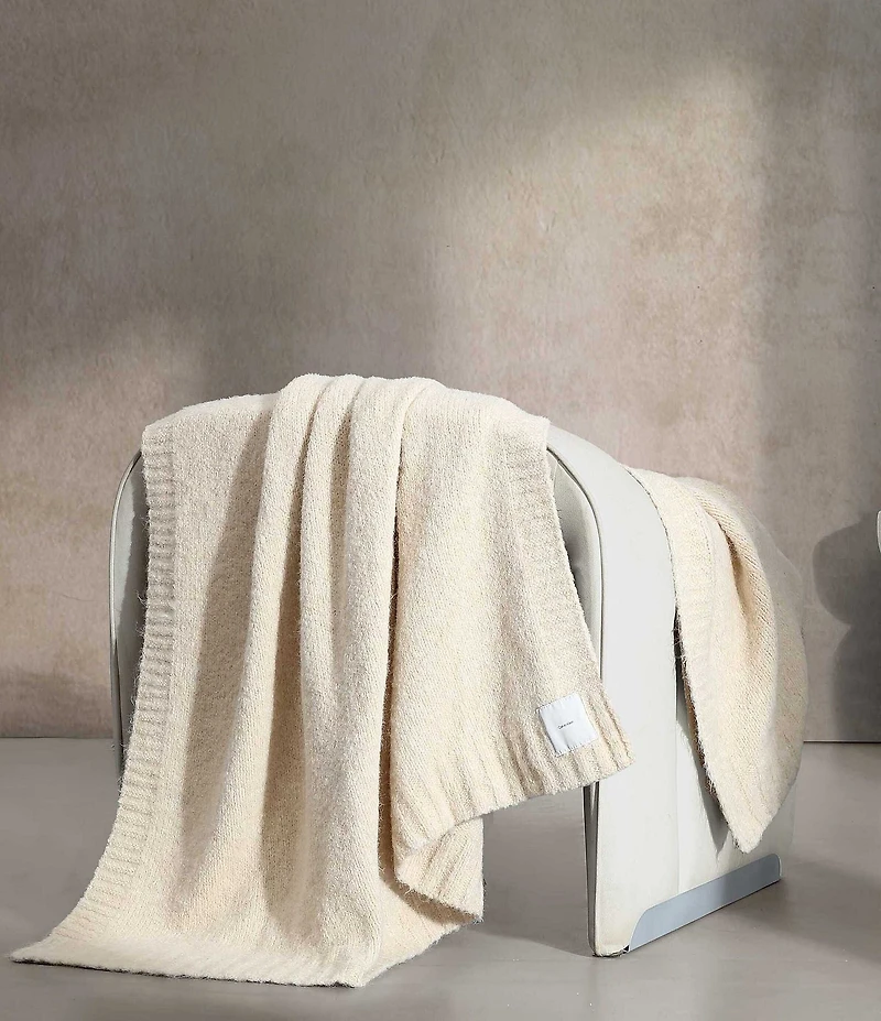 Calvin Klein Knitted Throw Blanket