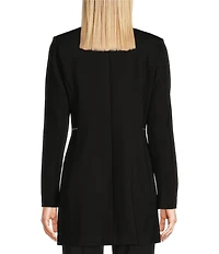 Calvin Klein Long Sleeve Open Front Trench Jacket