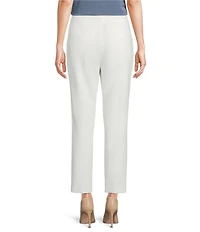 Calvin Klein Luxe Slim Fit Straight Leg Ankle Pants