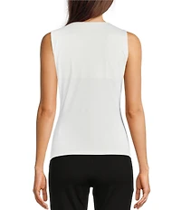 Calvin Klein Matte Jersey Scoop Neck Tank