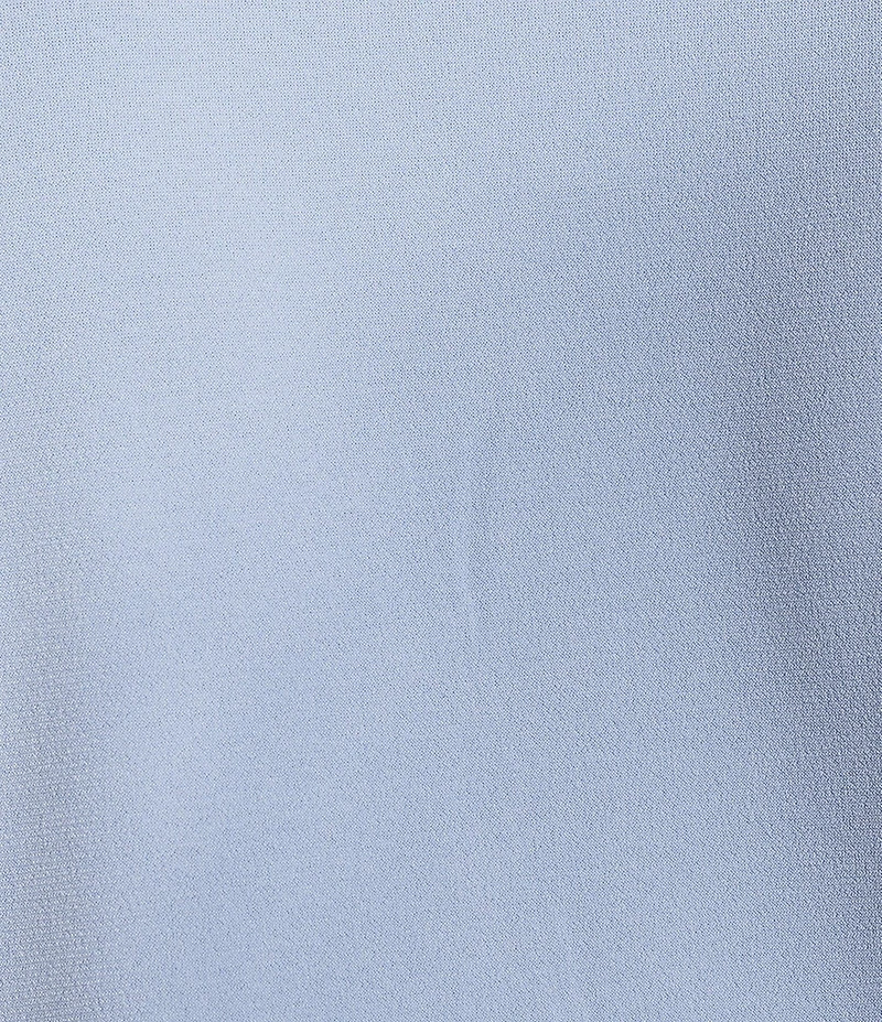 Calvin Klein Matte Jersey V-Neck Shoulder Pleat Sleeveless Top