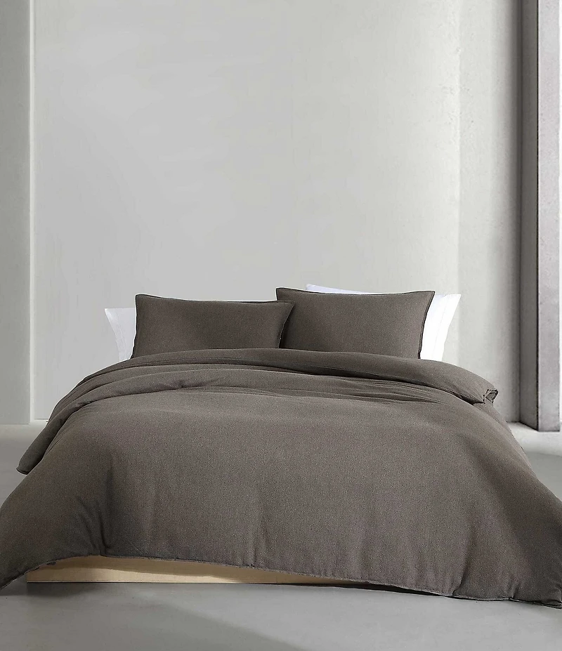 Calvin Klein Melange Flannel Mini Comforter Set