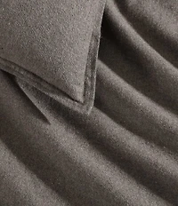 Calvin Klein Melange Flannel Mini Comforter Set