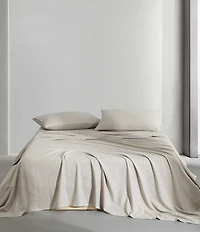 Calvin Klein Melange Flannel Sheet Set