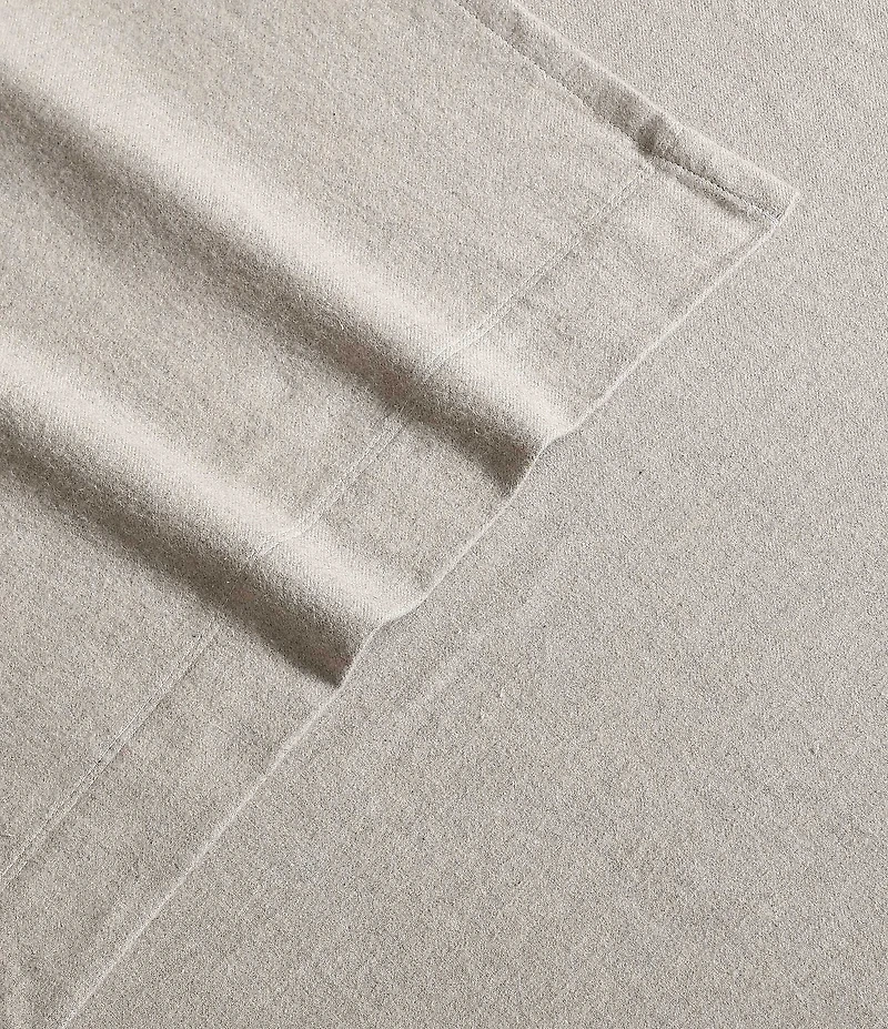 Calvin Klein Melange Flannel Sheet Set