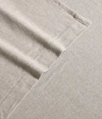 Calvin Klein Melange Flannel Sheet Set