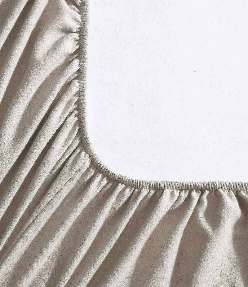 Calvin Klein Melange Flannel Sheet Set