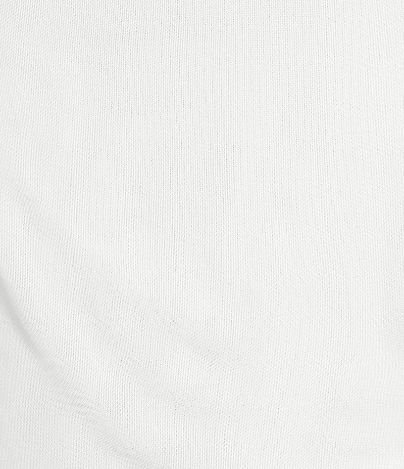 Calvin Klein Mesh Knit Mock Neck Sleeveless Fitted Top
