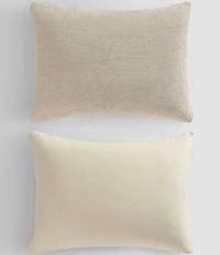 Calvin Klein Micro Waffle Melange Duvet Cover Mini Set
