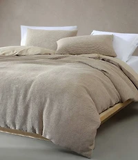 Calvin Klein Micro Waffle Melange Duvet Cover Mini Set