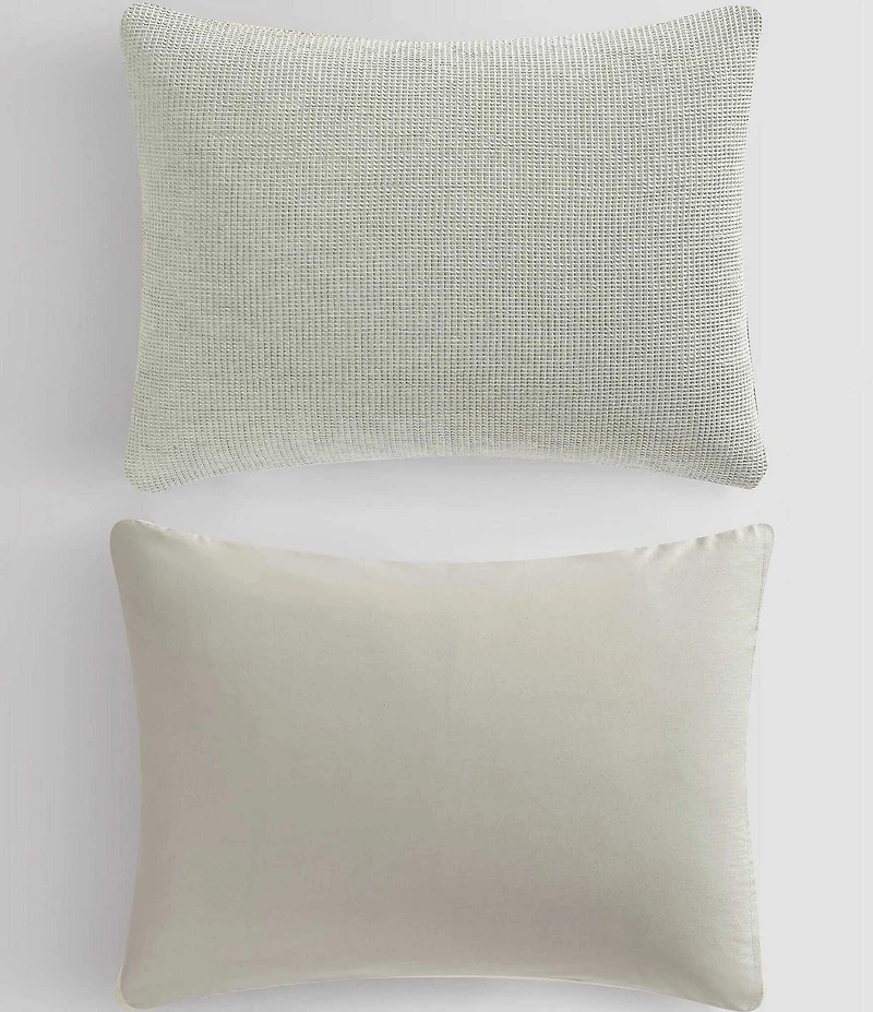 Calvin Klein Micro Waffle Melange Duvet Cover Mini Set