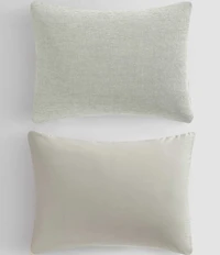 Calvin Klein Micro Waffle Melange Duvet Cover Mini Set