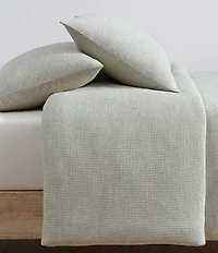 Calvin Klein Micro Waffle Melange Duvet Cover Mini Set