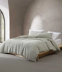 Calvin Klein Micro Waffle Melange Duvet Cover Mini Set