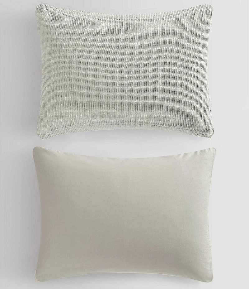 Calvin Klein Microwaffle Melange Mini Comforter Set